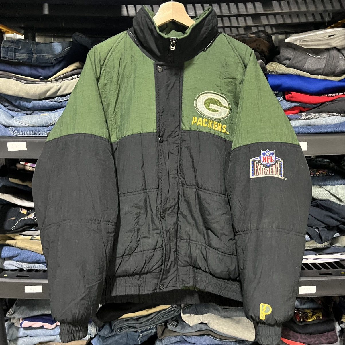 Pro Player Vintage 90s Green Bay Packers Pro Player Puffer Jacket XL Size US XL / EU 56 / 4 - 3 Thumbnail