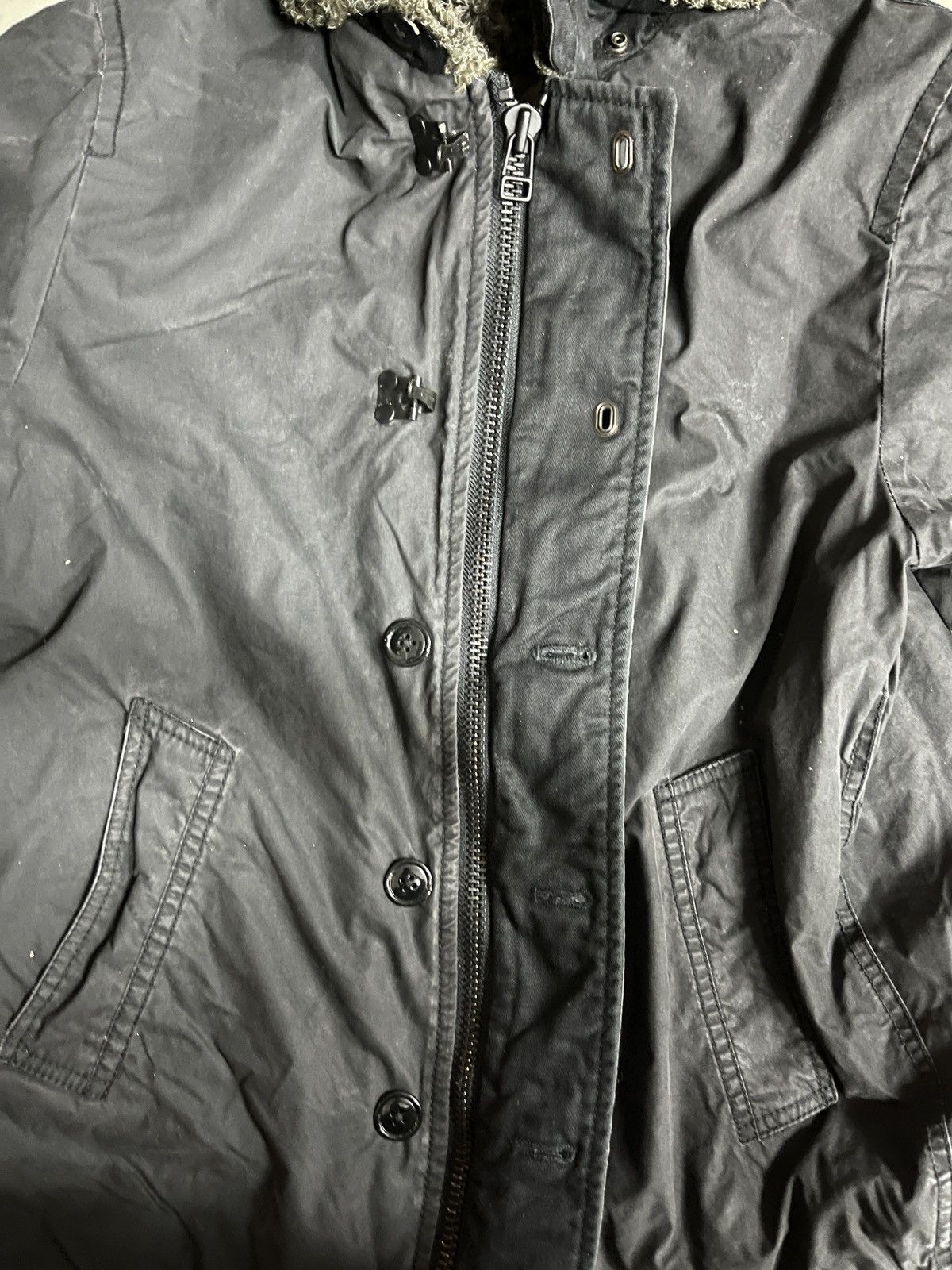 14th Addiction John Bull Kojima Japan Fur Hooded Firemen Deck Jacket Size US M / EU 48-50 / 2 - 16 Thumbnail