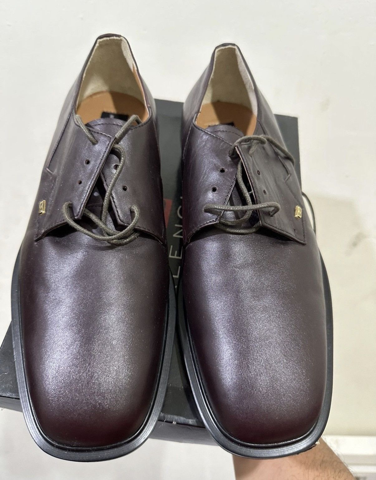 Balenciaga VTG NOS Balenciaga Casual Leather Shoes Size US 9 / EU 42 - 4 Thumbnail