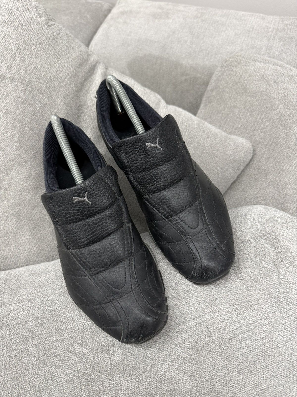 Puma Archive Puma Y2K Japanese Slip On Leather Vnt Sneakers Sz 39 Size US 8.5 / IT 38.5 - 3 Thumbnail