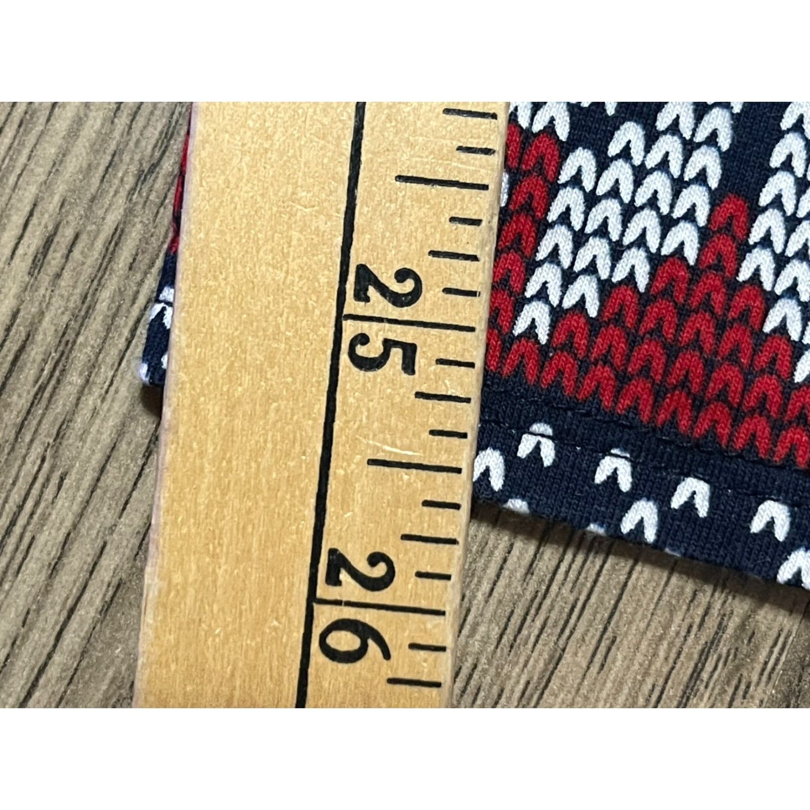Vintage VINTAGE? No Boundaries Pants Womens XL Leggings Pull On Christmas Red White Blue Jegging Fall Spring Summer Ladies or Girls? Size 40" / US 18 - 4 Thumbnail
