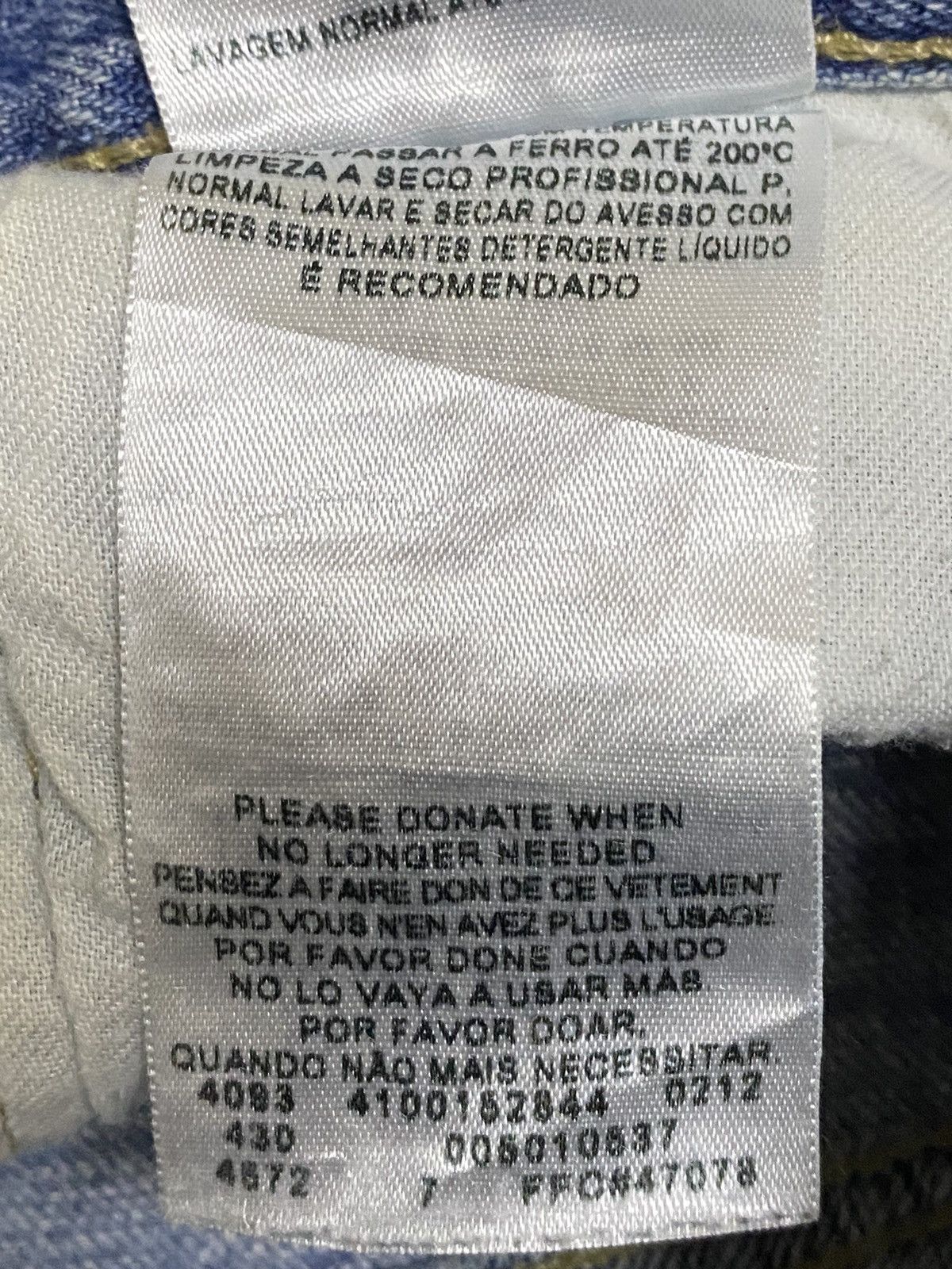 Levi's Vintage Levis501 Blue Faded Wash Baggy Style Jeans Size US 38 / EU 54 - 12 Thumbnail