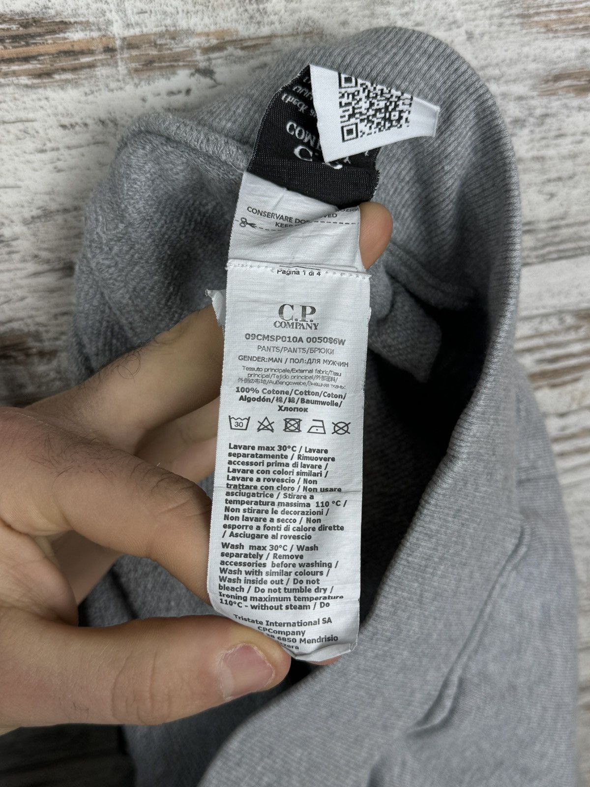 C.P. Company × Massimo Osti Mens CP Company cargo sweatpants pants joggers Size US 30 / EU 46 - 13 Thumbnail