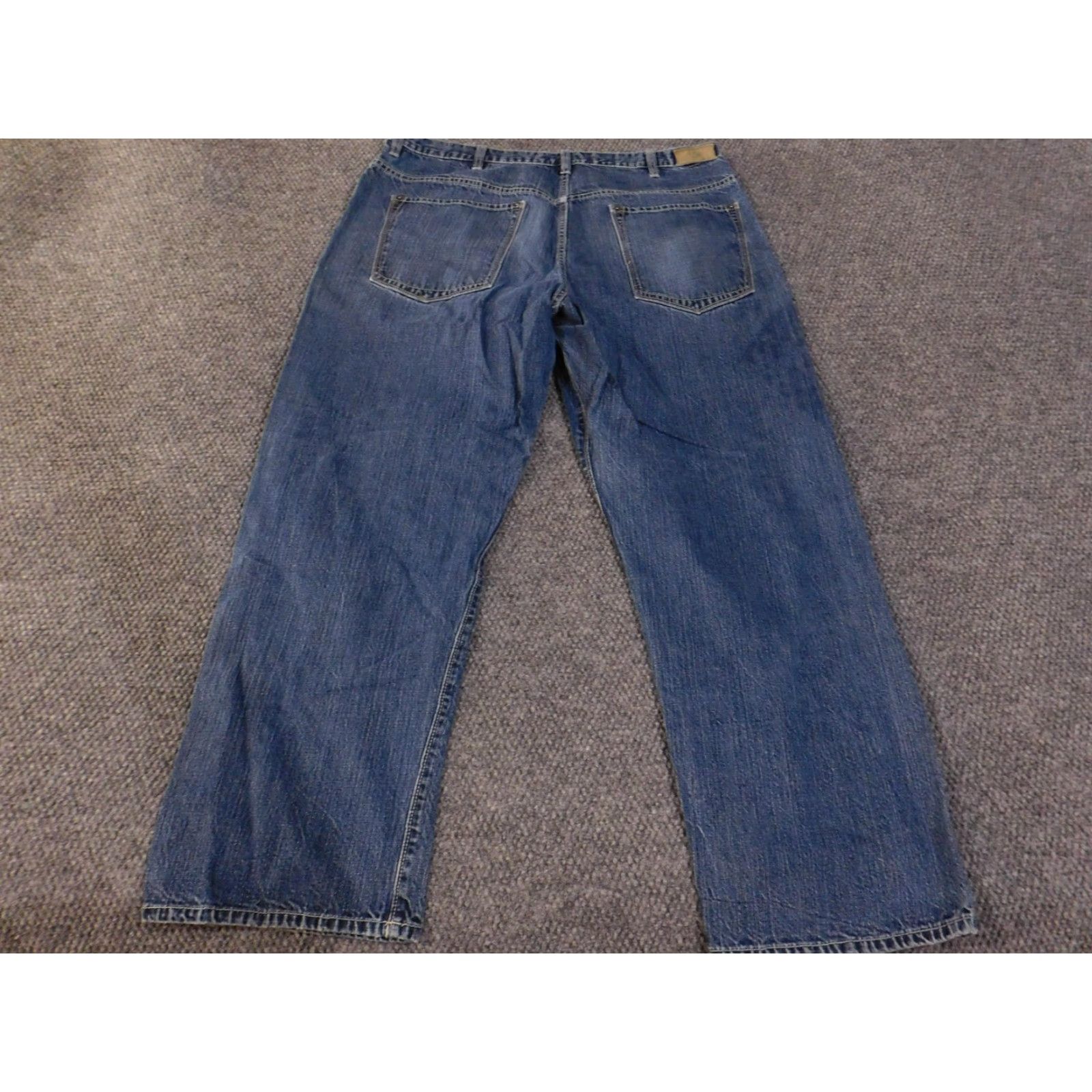 Sean John Sean John Jeans Mens 40 Blue Baggy Fit Straight Leg Denim Classic Hip Hop Style Shirt/Jeans? Size US 40 / EU 56 - 6 Thumbnail