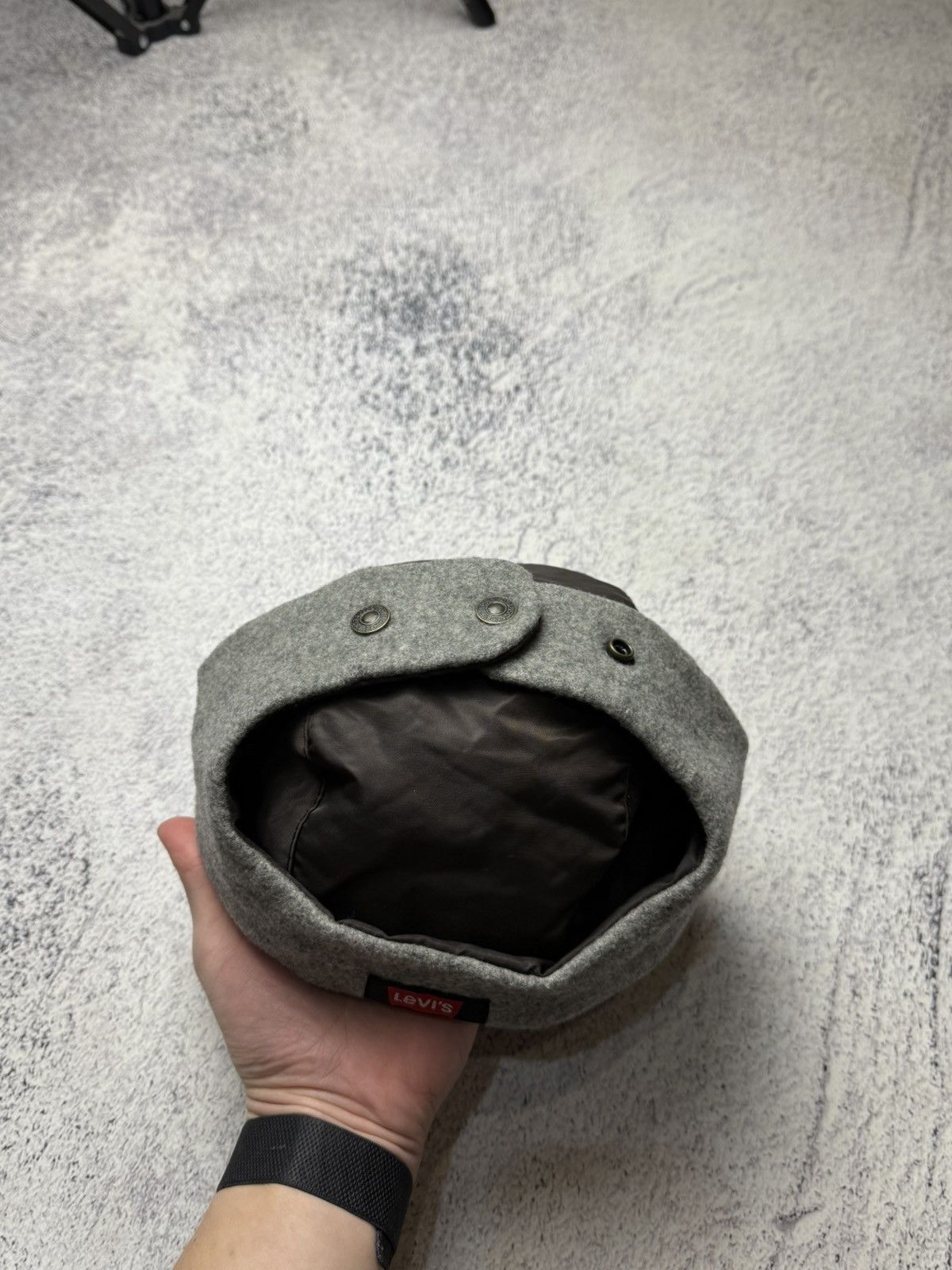 Levi's Vintage Levi's Made in USA Ushanka Cap Y2K Hype American Size ONE SIZE - 5 Thumbnail