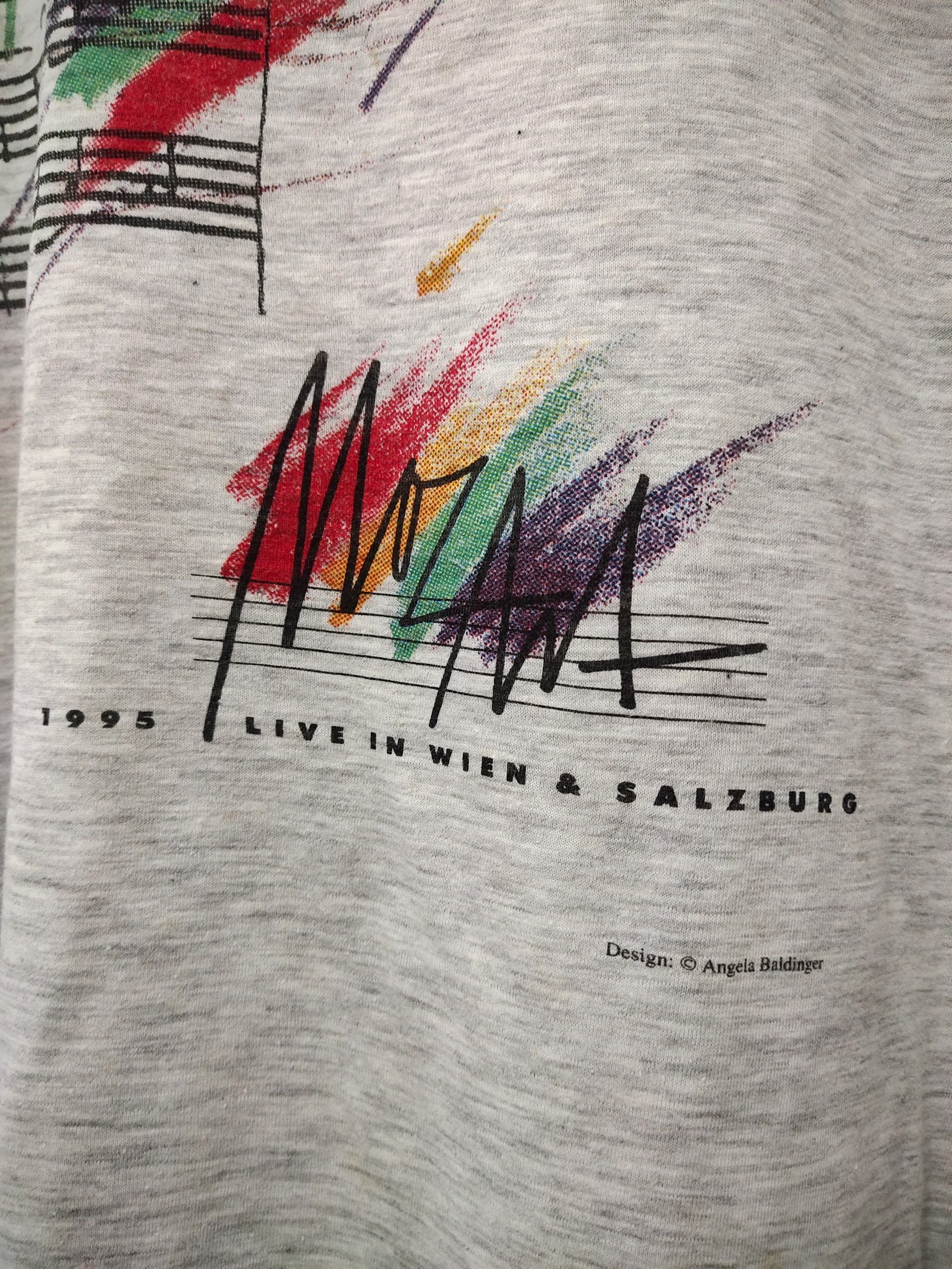 Band Tees Vintage 1995 Mozart live in Wien & Salzburg promo t shirt Size US L / EU 52-54 / 3 - 3 Thumbnail