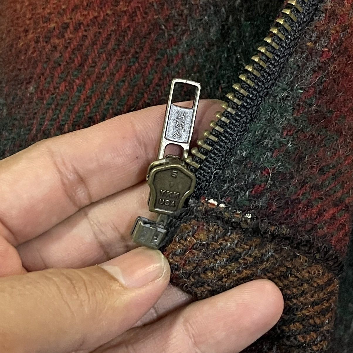 Woolrich Woolen Mills Vintage 80’s Woolrich Wool Flannel Jacket Zip Up Size US M / EU 48-50 / 2 - 9 Thumbnail