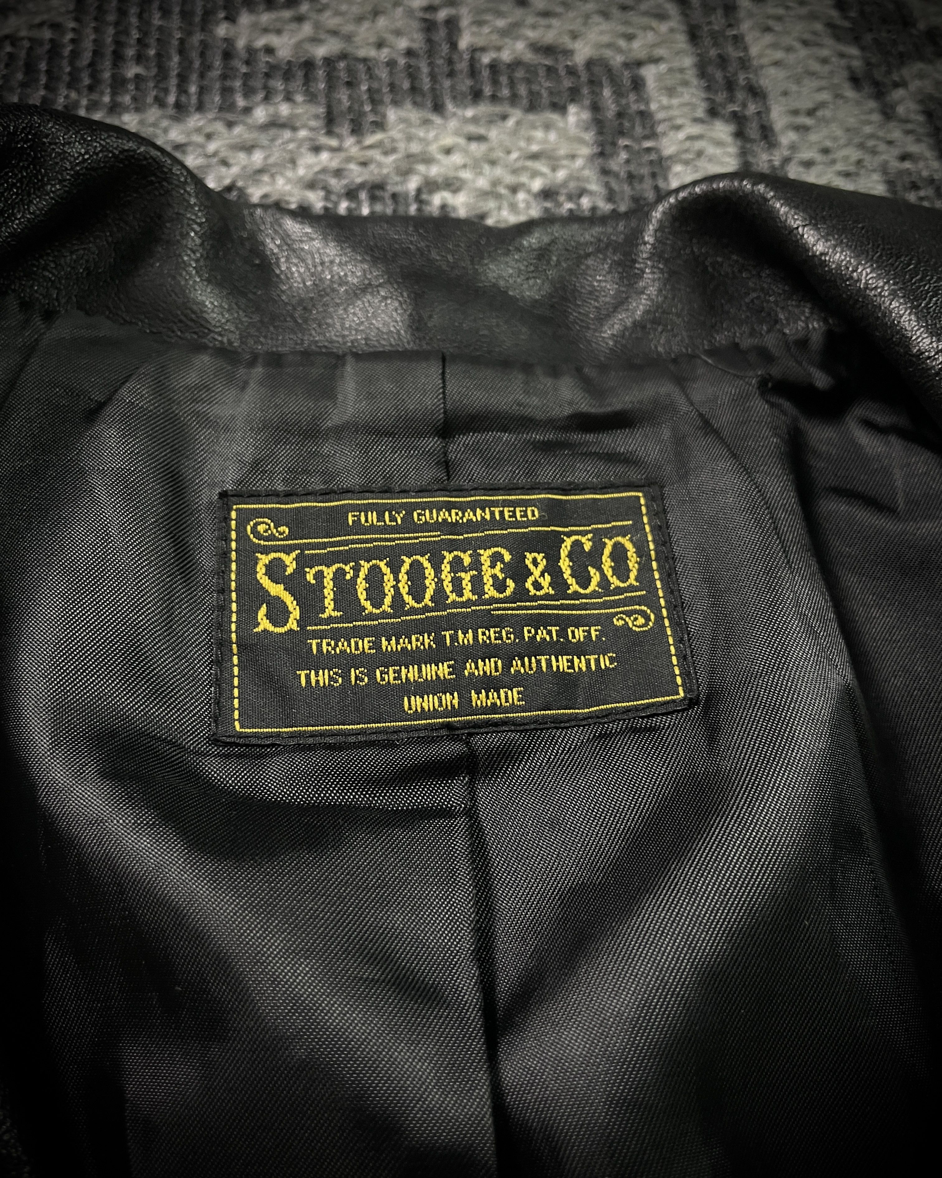 Japanese Brand Stooge&Co Cowhide Riders Jacket Size US S / EU 44-46 / 1 - 8 Thumbnail