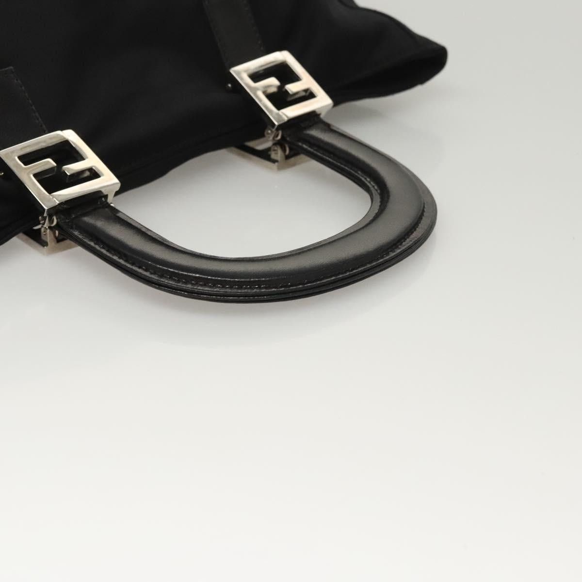 Fendi FENDI Hand Bag Nylon Black Silver Size ONE SIZE - 7 Thumbnail