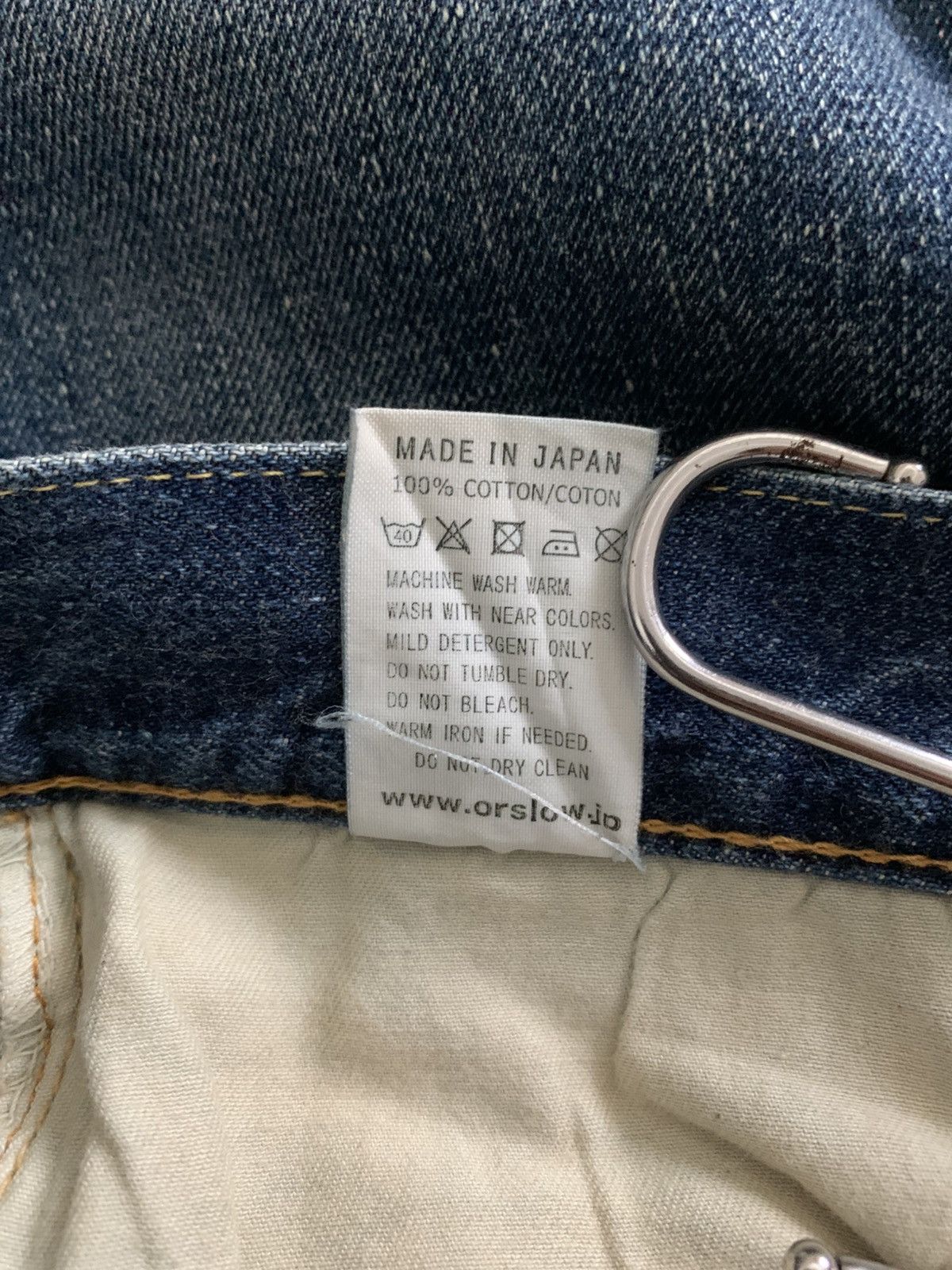 Orslow Orslow Lot 107 Ivy Slim Fit Blue Jeans Size US 30 / EU 46 - 9 Thumbnail