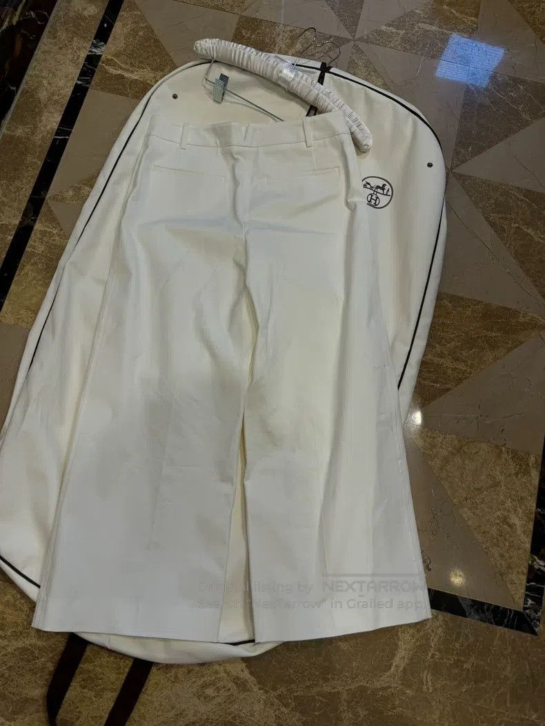 Hermes Hermes White skinny jeans Size 25" / US 0 / IT 36 - 6 Thumbnail
