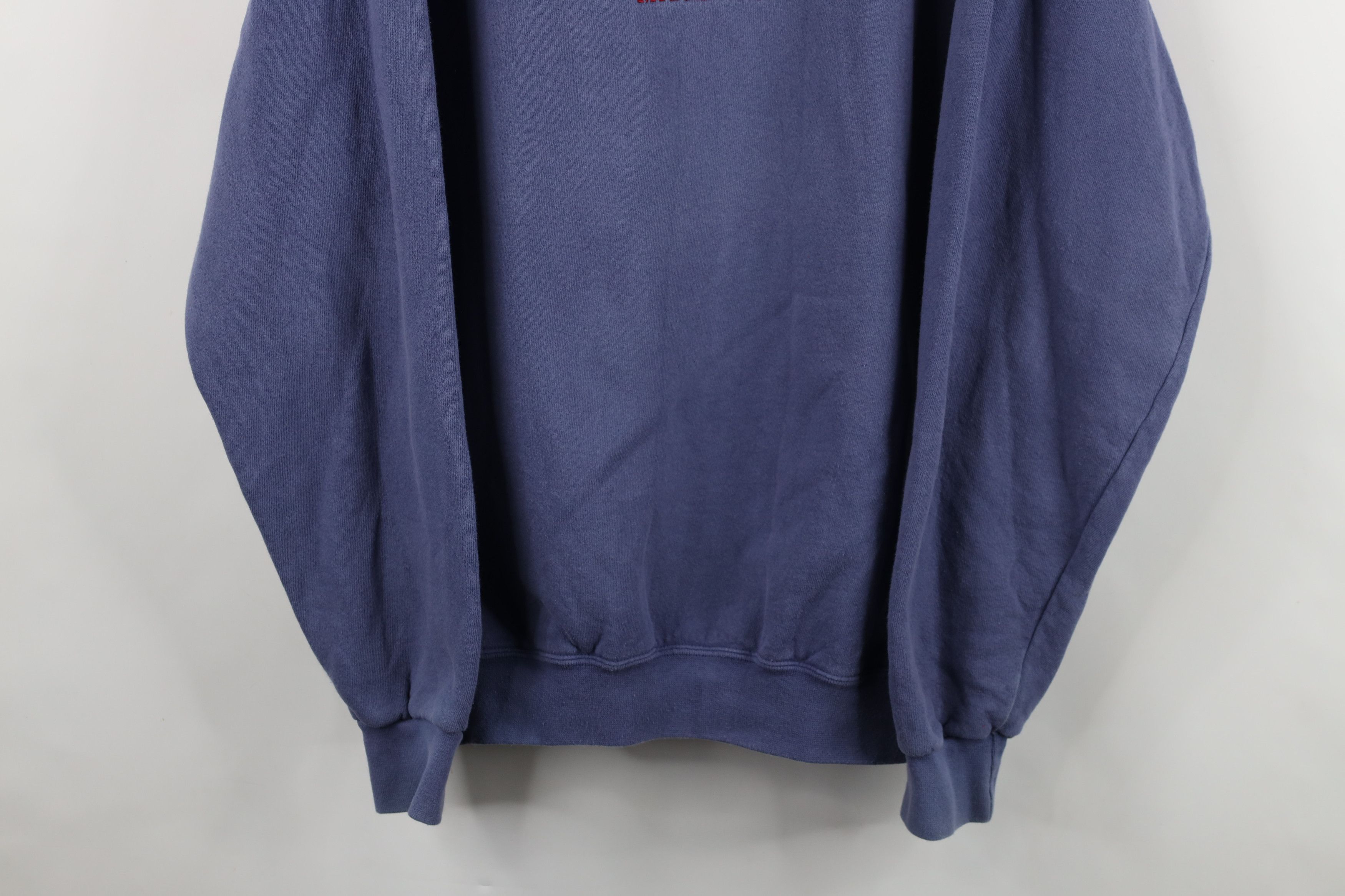 Vintage Vintage 90s Streetwear Michigan Rowing Sweatshirt Blue Size US L / EU 52-54 / 3 - 3 Thumbnail