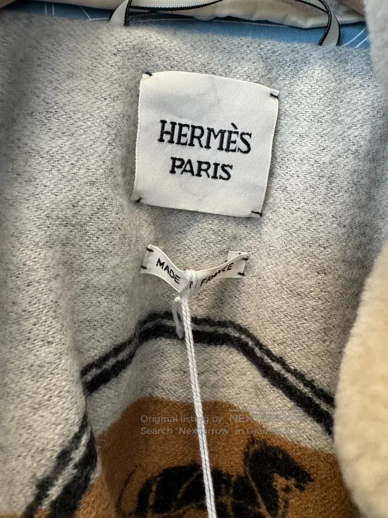 Hermes Hermes 24 Autumn/Winter Cotton Jacket Size XS / US 0-2 / IT 36-38 - 2 Thumbnail