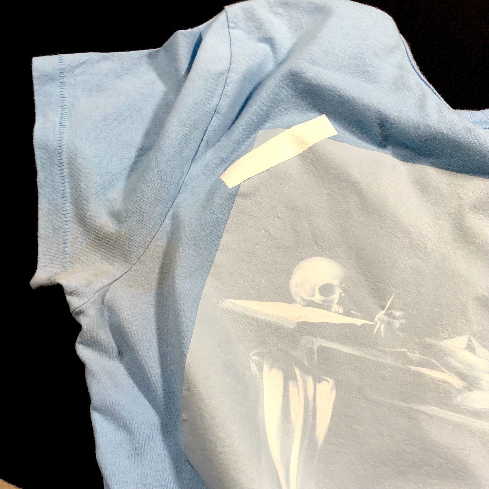 Off-White Off White Caravaggio Virgil Abloh Light Blue Tee Size XS Size US XS / EU 42 / 0 - 6 Thumbnail