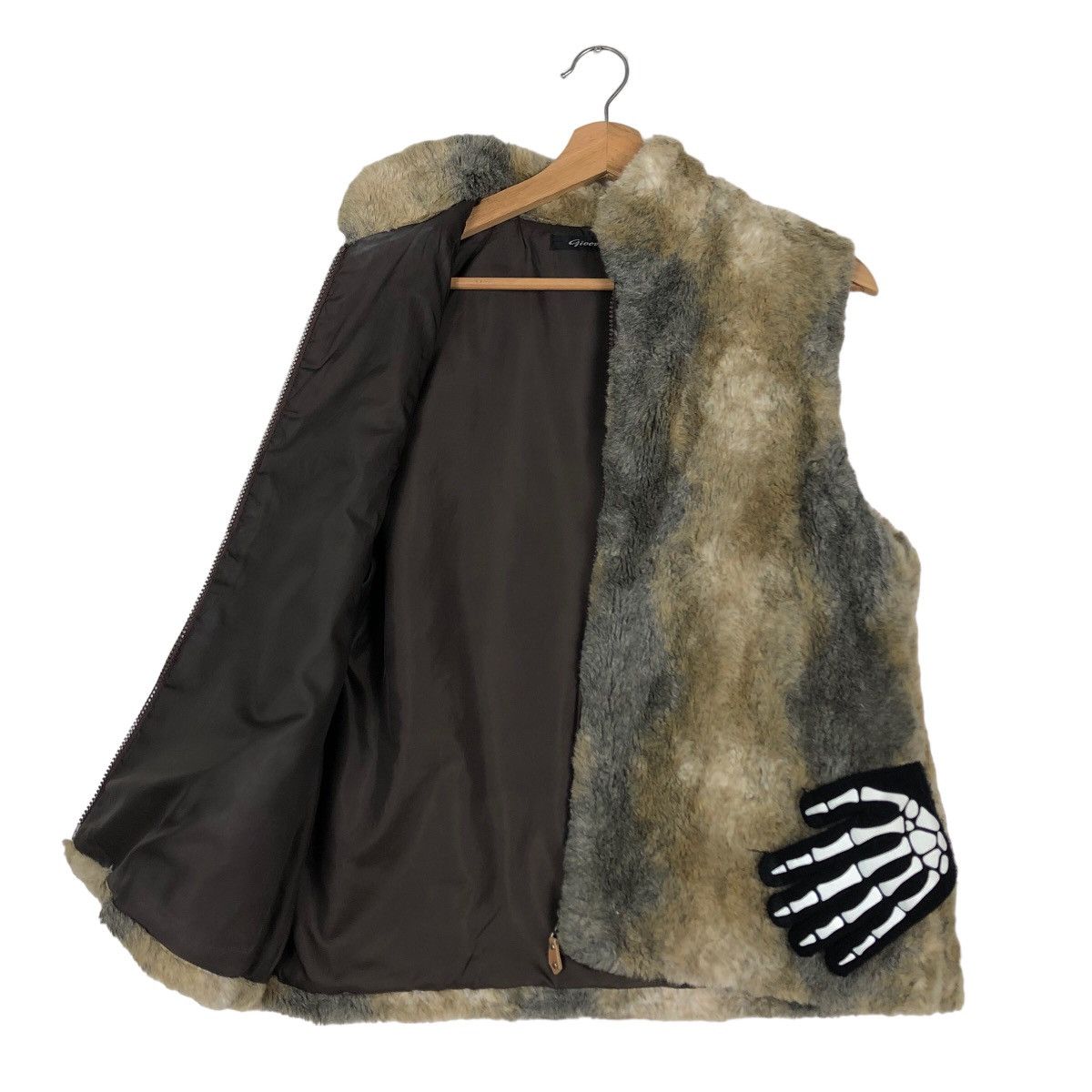 Japanese Brand 🔥Vintage Vest Givors Japan Mink Fur Design Size US L / EU 52-54 / 3 - 9 Thumbnail