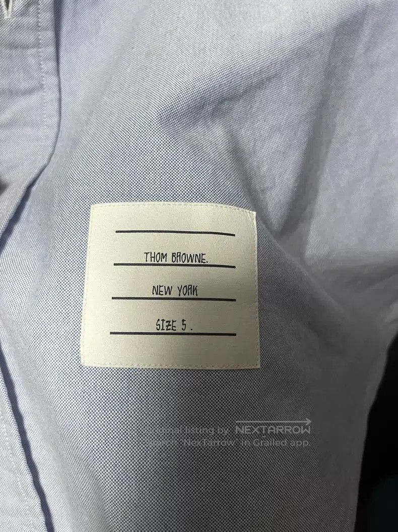 Thom Browne Thom Browne Blue Shirt Size US XXL / EU 58 / 5 - 3 Thumbnail