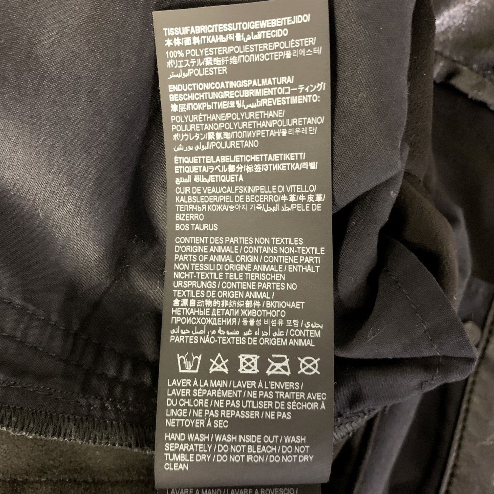 Yves Saint Laurent SAINT LAURENT Pants Size 30 Black Polyester Size US 30 / EU 46 - 6 Thumbnail