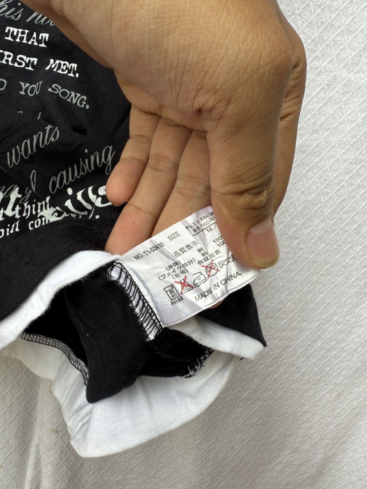 Japanese Brand The boys garden tanktop poem cross Size US S / EU 44-46 / 1 - 7 Thumbnail