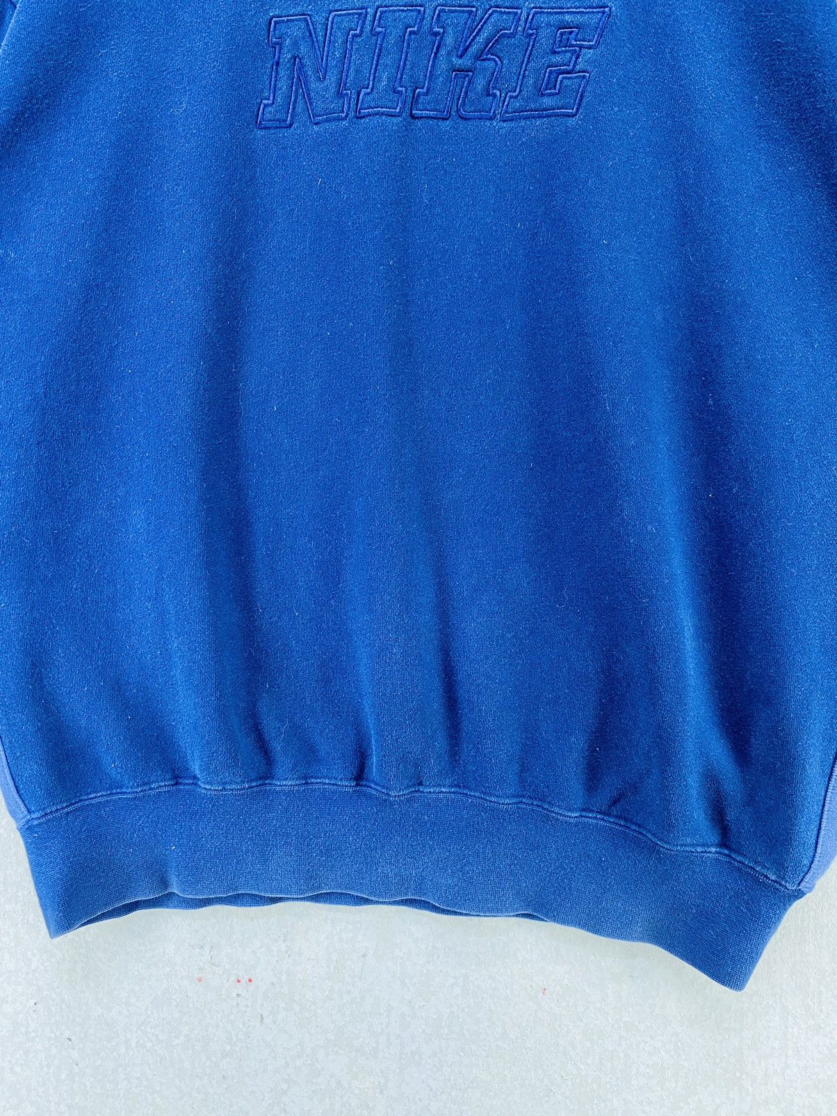Nike × Vintage Vintage Nike 90s Sweatshirt Spellout Pullover Jumper Size L Size US L / EU 52-54 / 3 - 5 Thumbnail