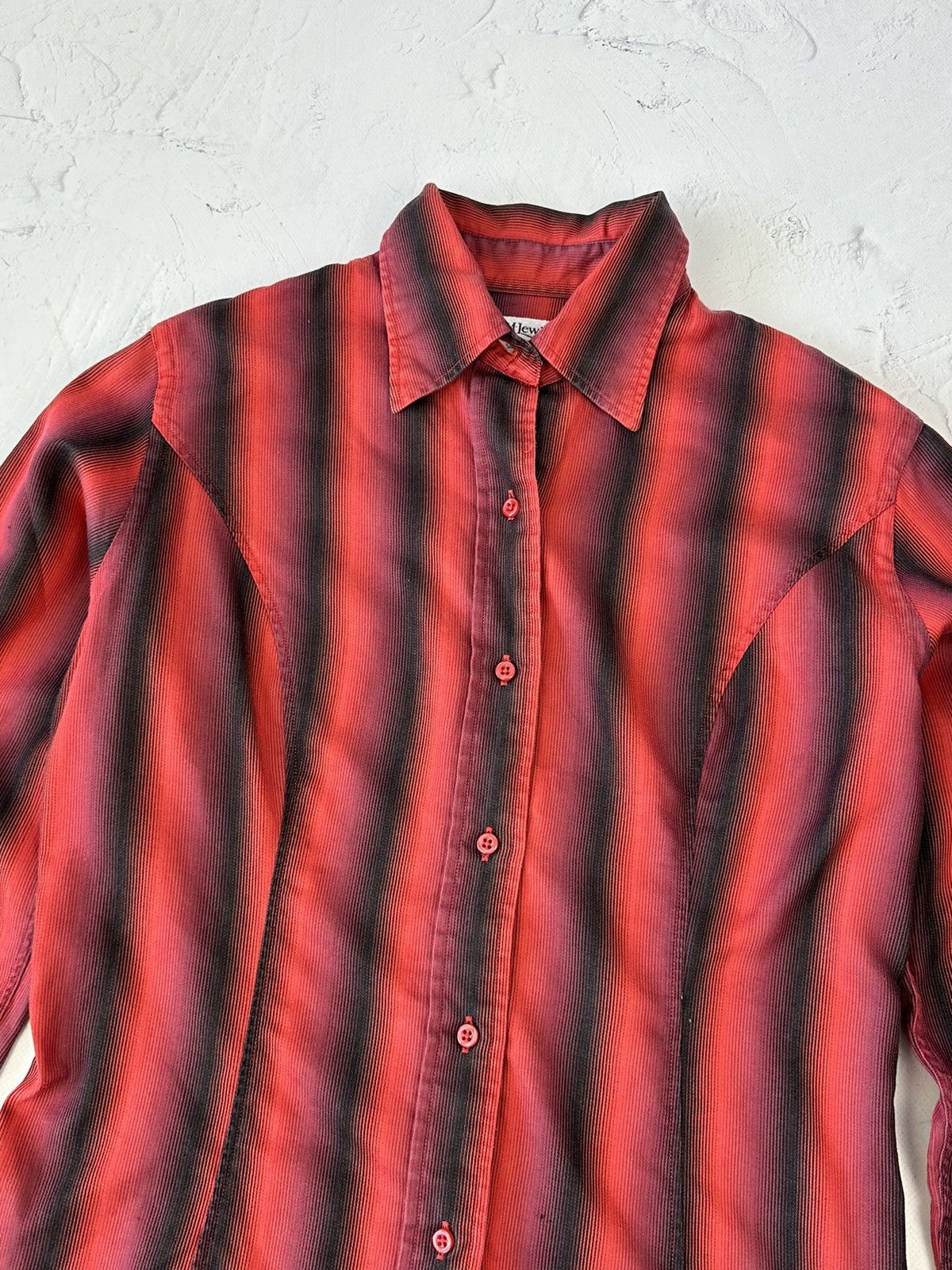 Vintage Vintage Gaultier Style Stripped Shirt Size M / US 6-8 / IT 42-44 - 4 Thumbnail