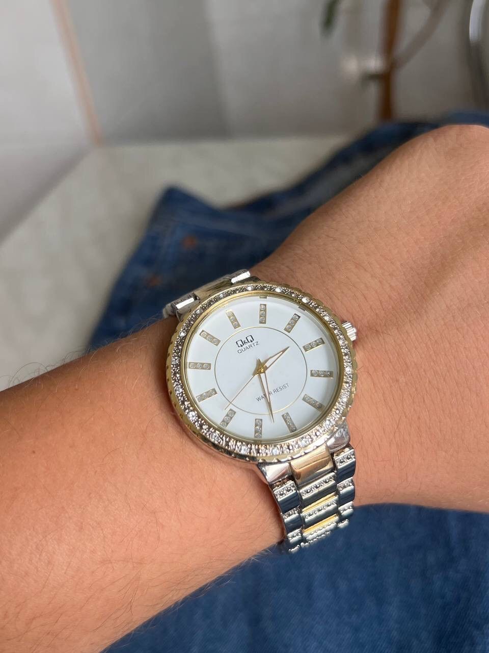 Japanese Brand × Vintage Vintage Japanese style futuristic Watch Q&q y2k Japan watch Size ONE SIZE - 1 Thumbnail