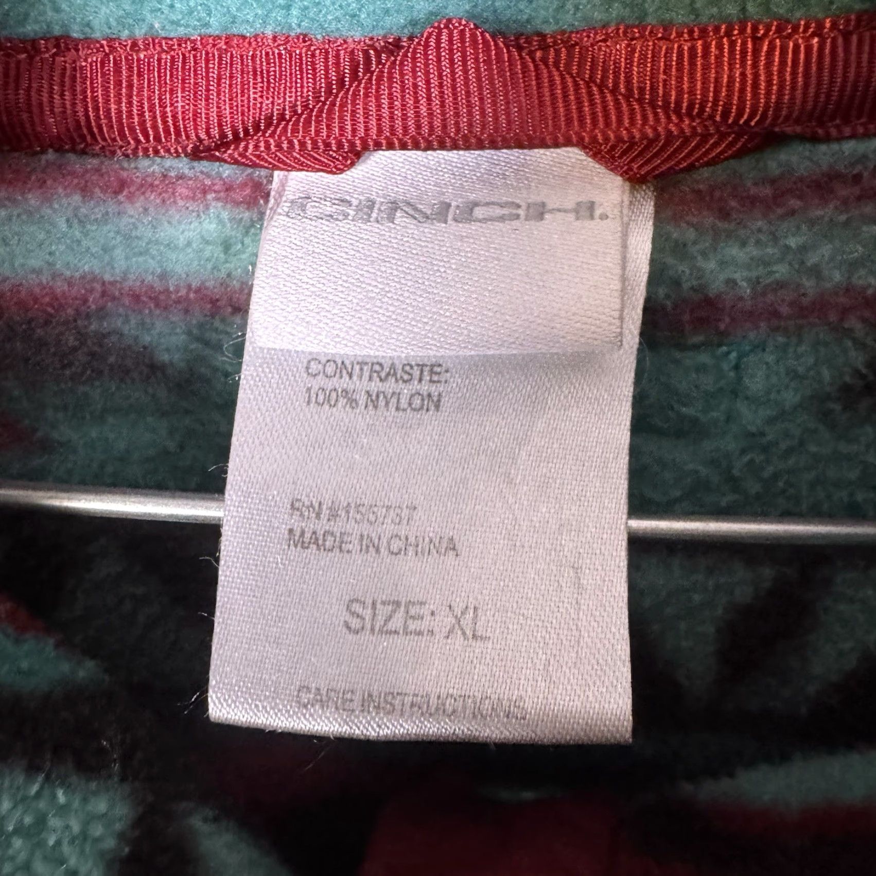 Vintage VINTAGE Cinch Jacket Womens XL Aztec Polar Fleece 1/4 Snap Pullover Sweater Sweatshirt Men/Womens Size XL / US 12-14 / IT 48-50 - 6 Thumbnail