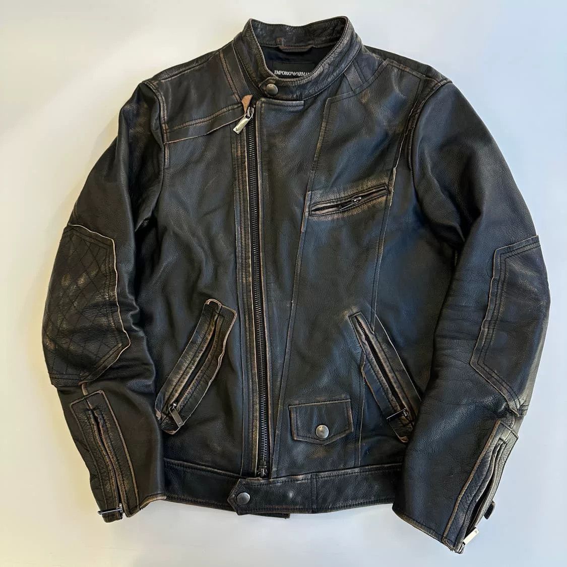 Armani Vintage Leather Jacket