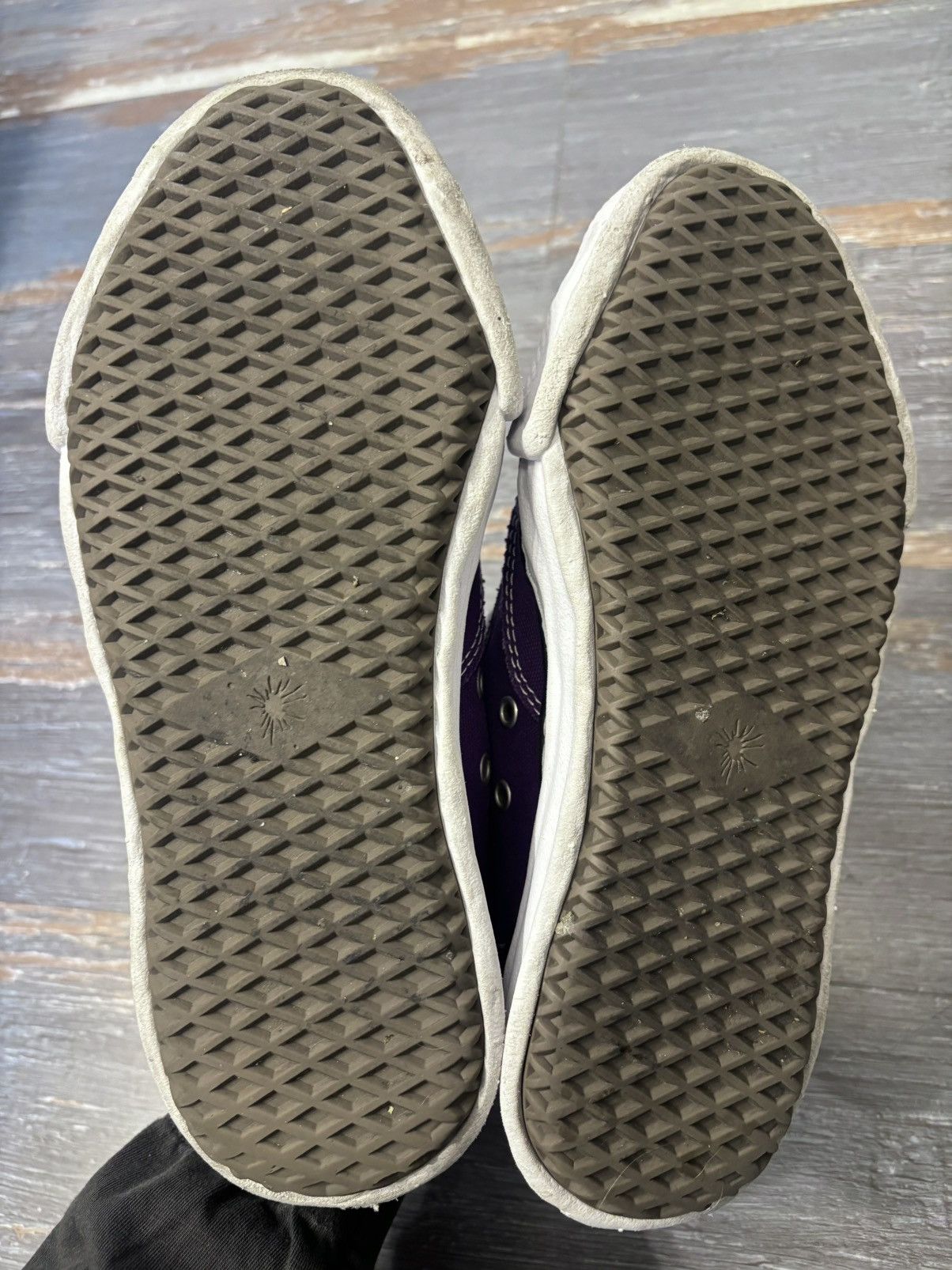 Maison MIHARA YASUHIRO Maison Mihara Yasuhiro Hank Low Purple Size US 7 / EU 40 - 6 Thumbnail