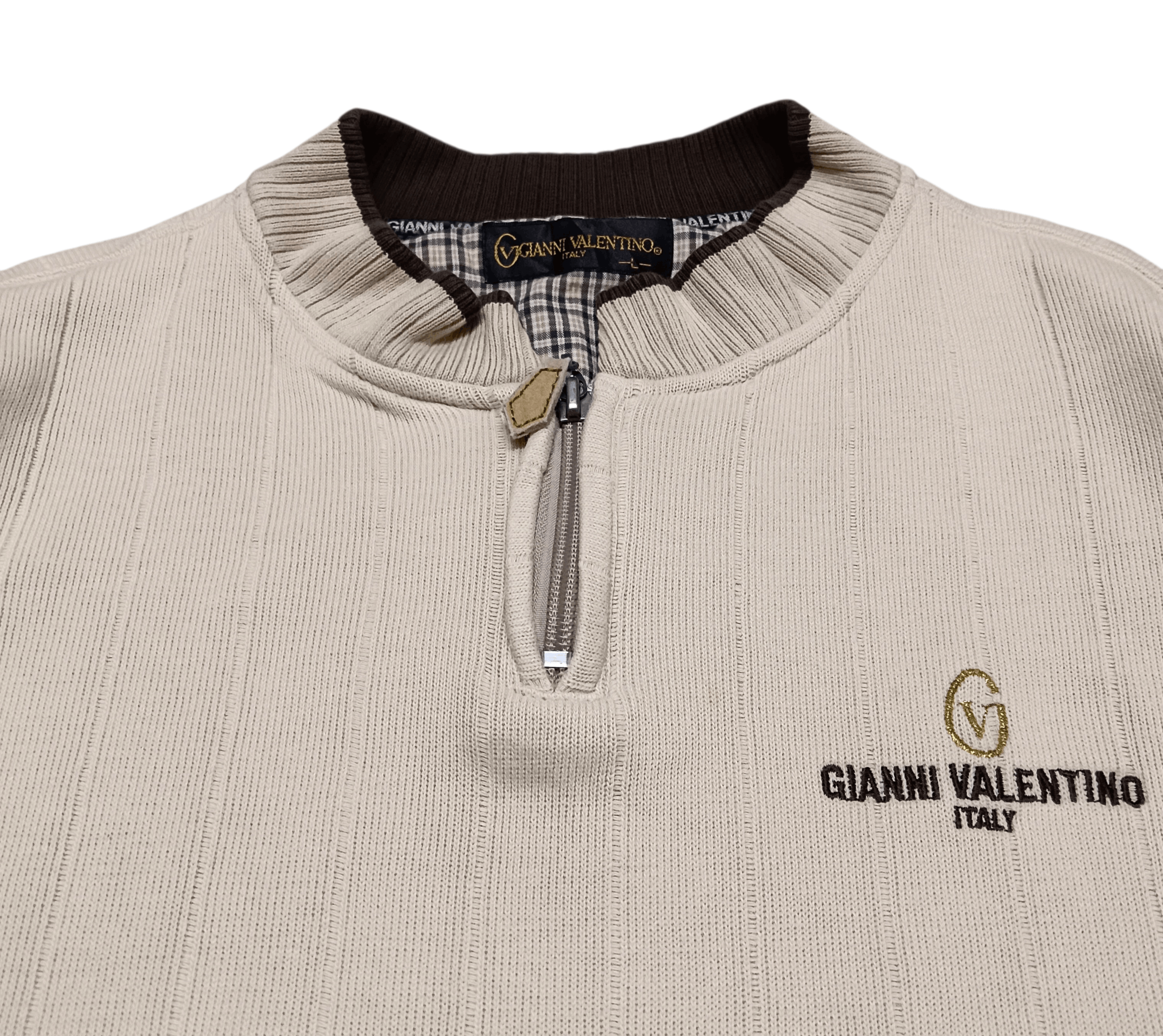 Gianni Valentino Gianni Valentino Half Zipper Sweatshirt Size US M / EU 48-50 / 2 - 4 Thumbnail