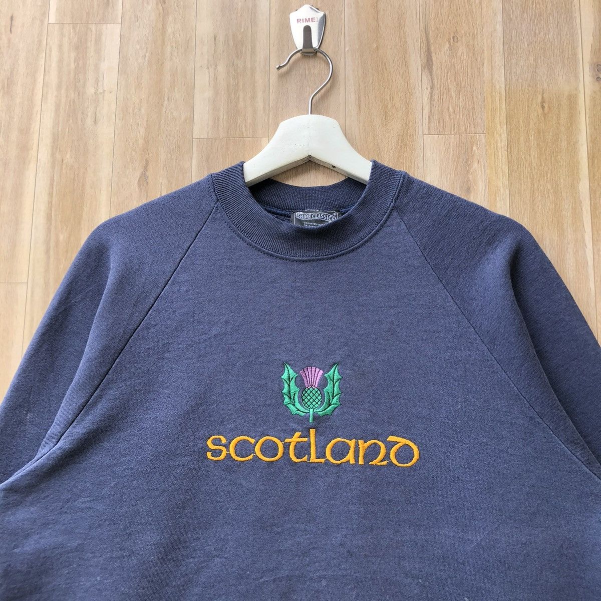 Vintage Vintage Scotland Pullover Sweatshirt Size US L / EU 52-54 / 3 - 3 Thumbnail