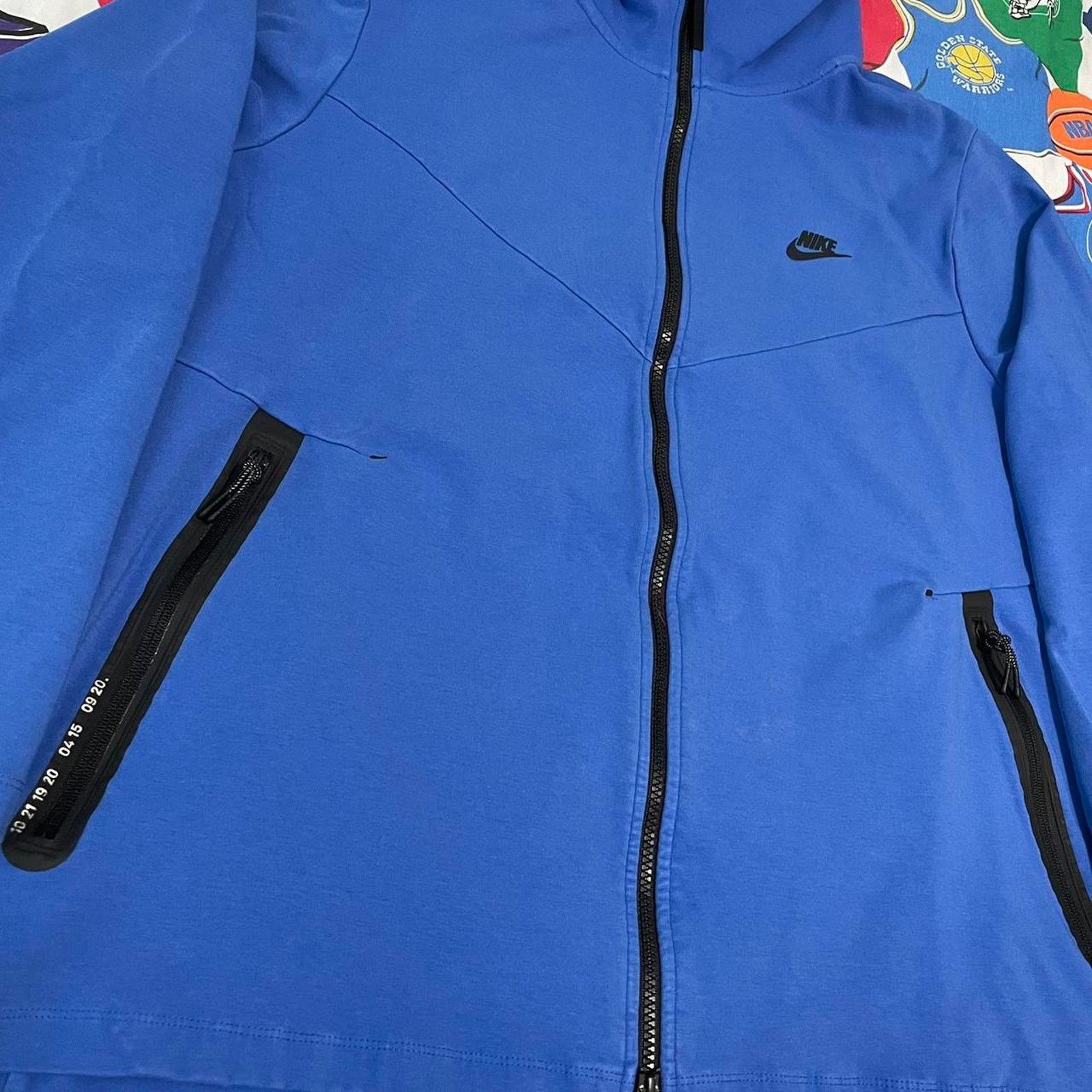 Nike Nike Men’s AA3784-480 Tech Fleece Full Zip Size XXL Hoodie Size US XXL / EU 58 / 5 - 3 Thumbnail