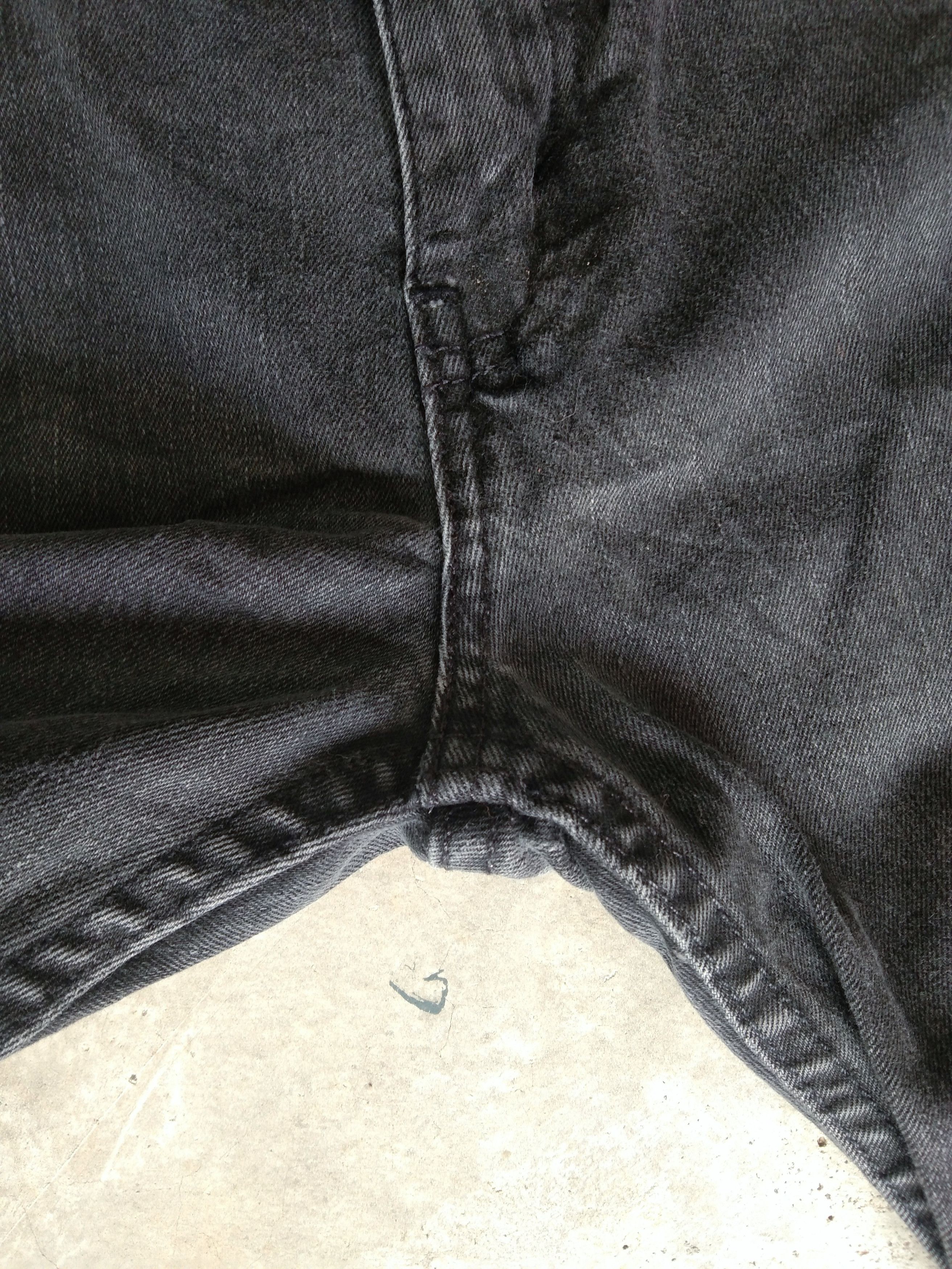 Levi's Vintage Levi's Jeans 502 Black Denim 32x29 Size US 32 / EU 48 - 4 Thumbnail