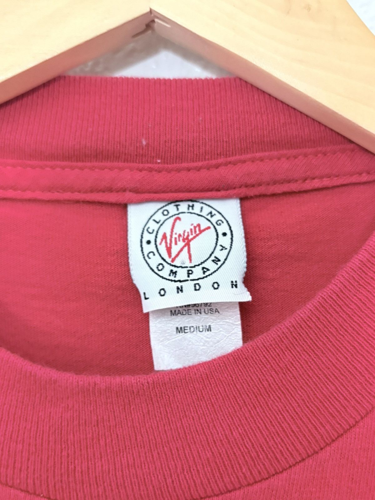 Vintage 90’s Virgin Los Angeles Clothing Company Rare Tee Shirt Size US M / EU 48-50 / 2 - 4 Thumbnail