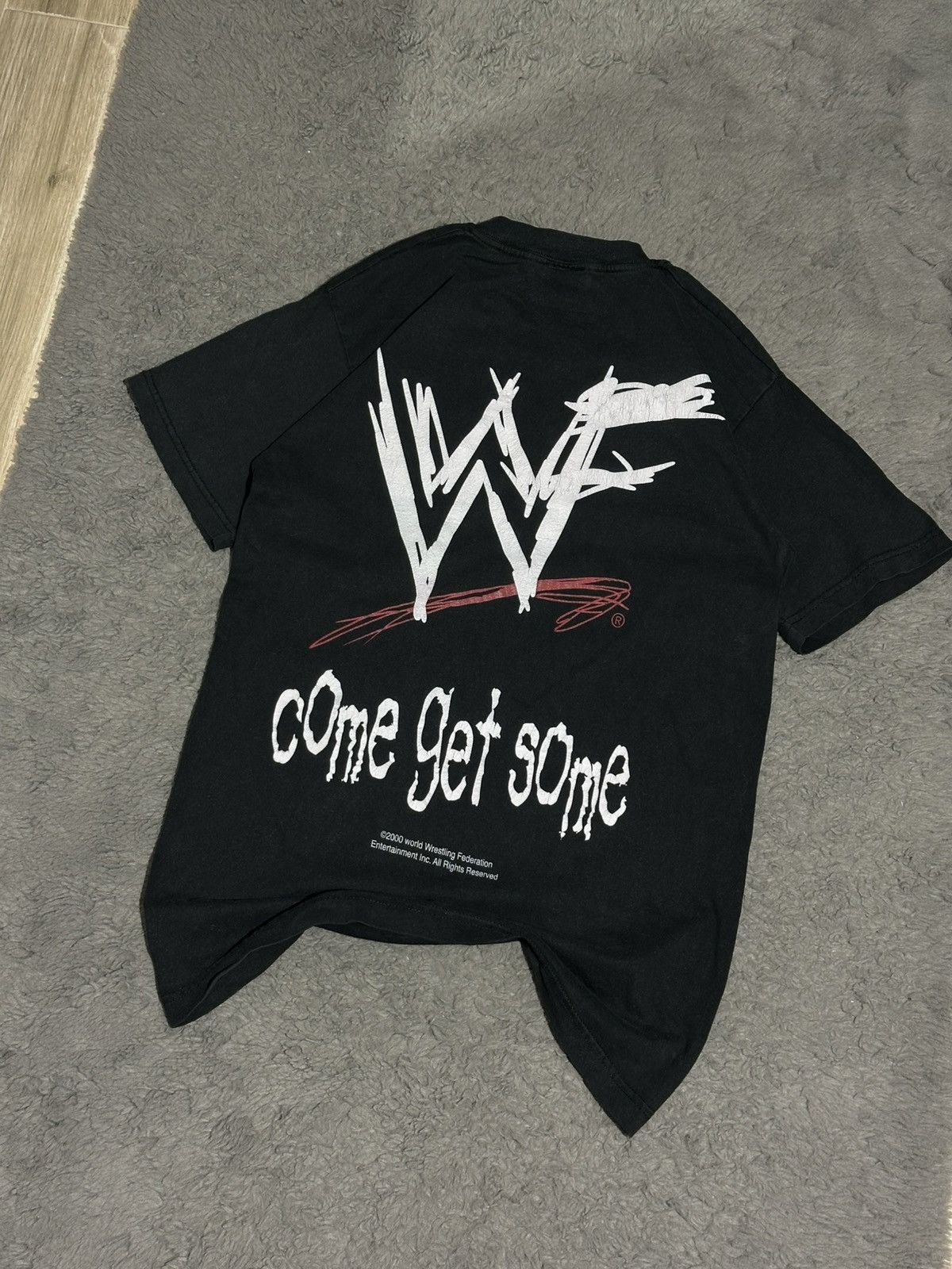 Band Tees Vintage 2000 The Rock WWF T-Shirt Size US S / EU 44-46 / 1 - 5 Thumbnail