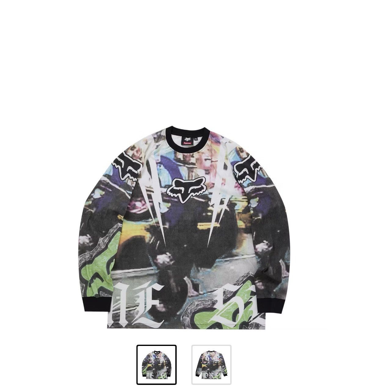 Supreme Fox Racing L/S Multicolor Top