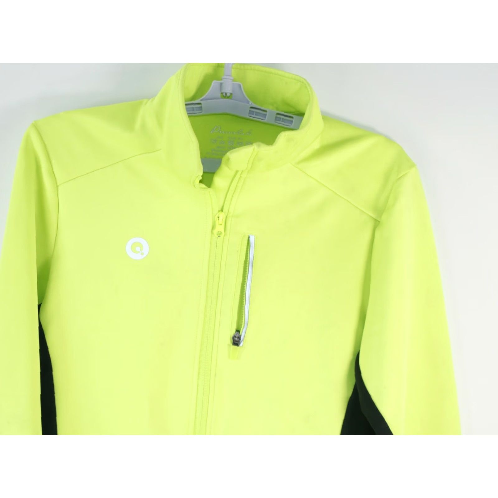 Vintage Przewalski Womens Thermal Windproof Solid Green Zipper Jacket Small Size S / US 4 / IT 40 - 4 Thumbnail