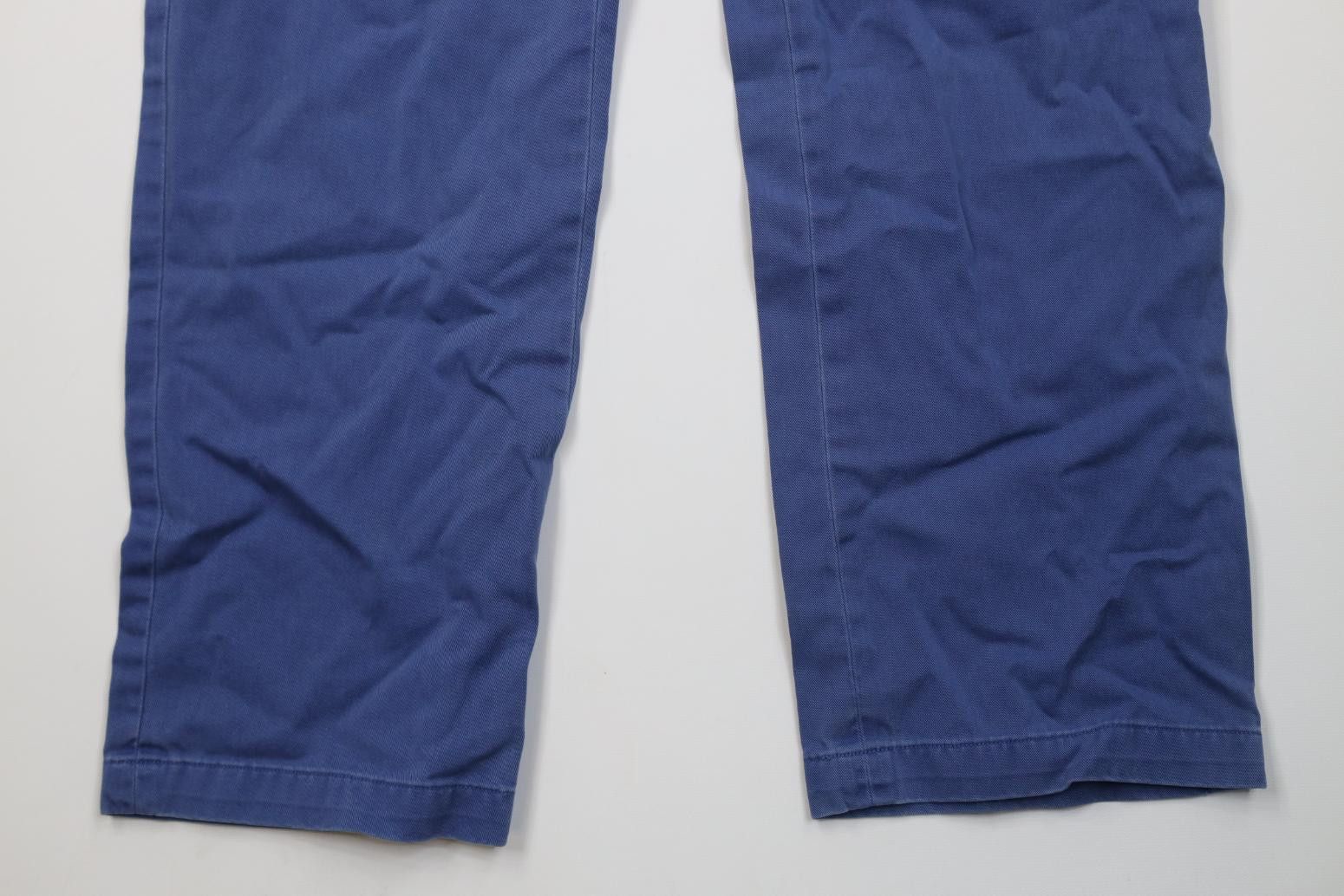 Polo Ralph Lauren Vintage Y2K Ralph Lauren Classic Fit Golf Chino Pants Blue Size US 32 / EU 48 - 4 Thumbnail