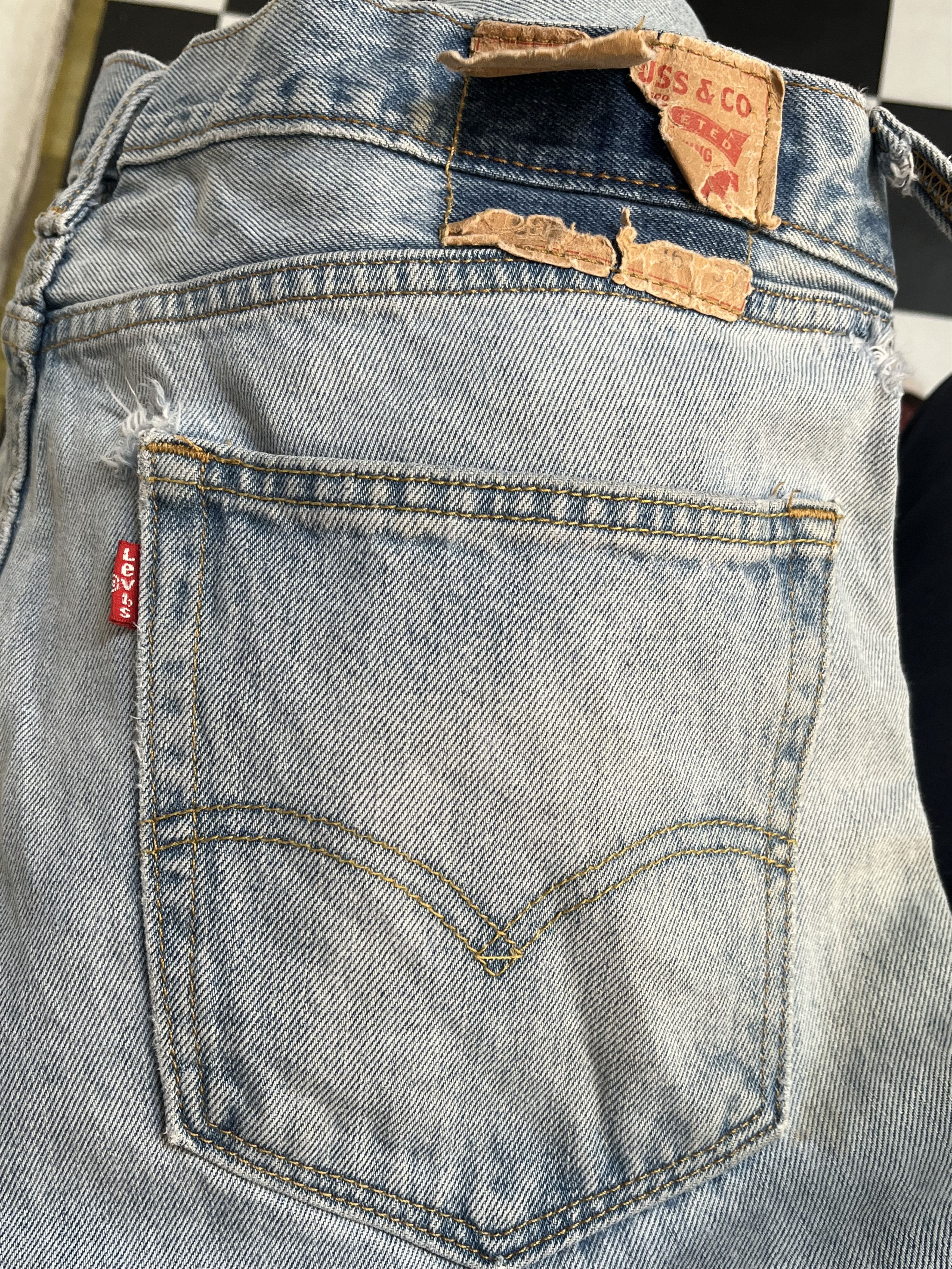 Levi's × Vintage Vintage Levis 505 Relaxed Fit Jean L271 Size US 36 / EU 52 - 7 Thumbnail