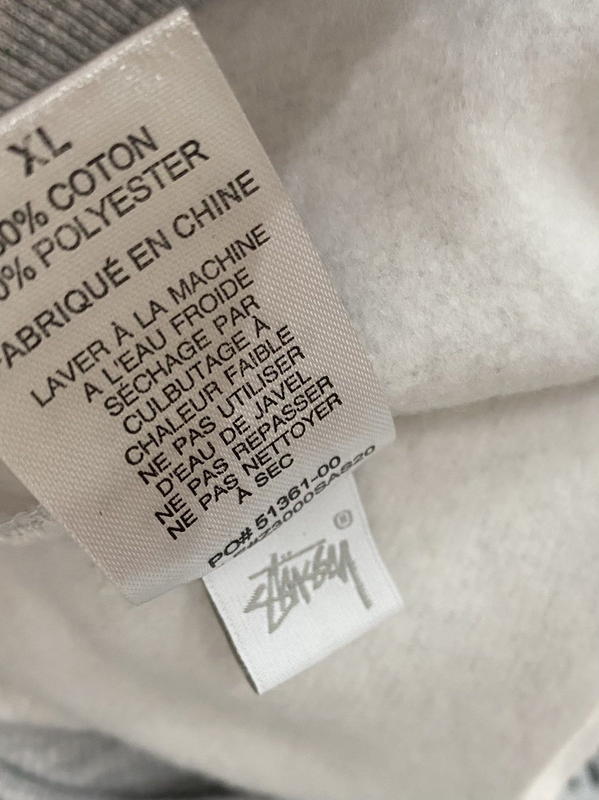 Dover Street Market × Stussy $118 DSM STUSSY WORLD TOUR SWEATSHIRT CREWNECK PULLOVER GRAY Size US XL / EU 56 / 4 - 5 Thumbnail