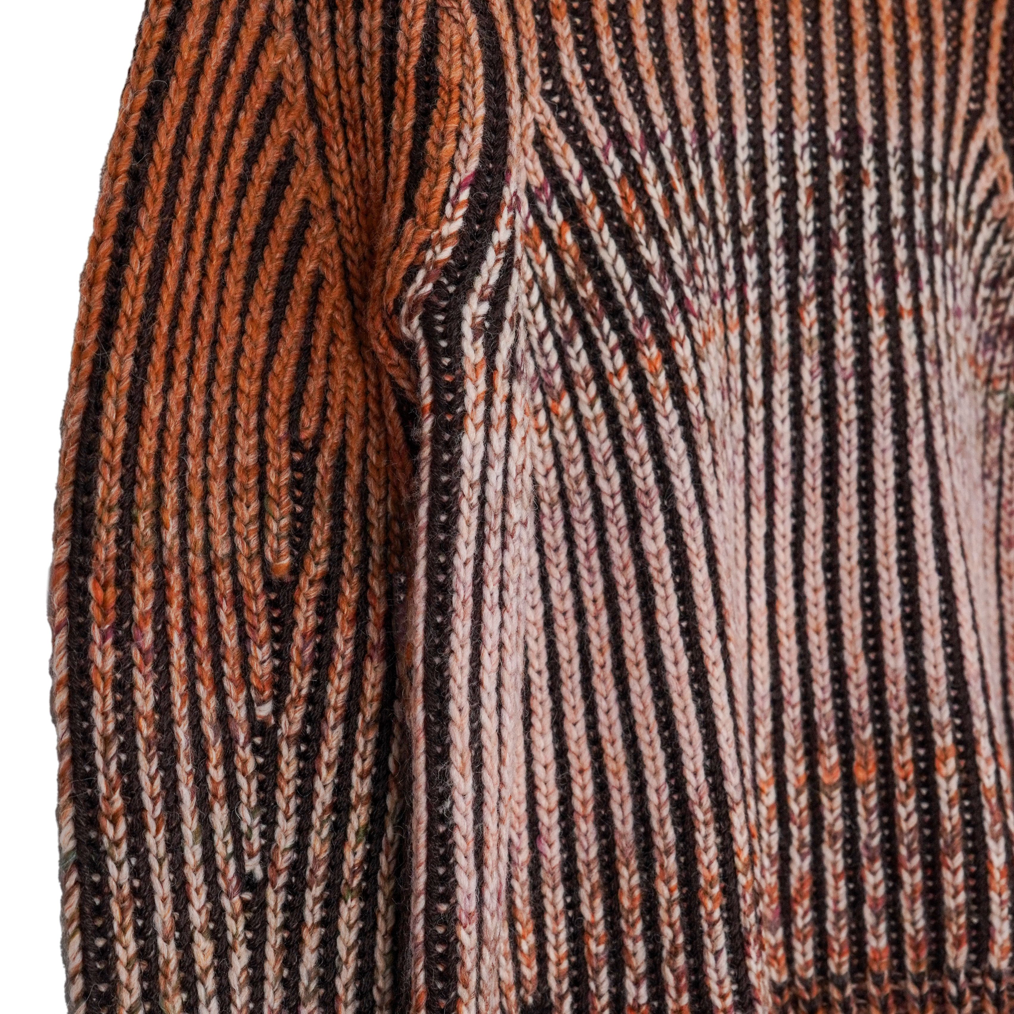 Acne Studios Acne Studios Brown Wool Blend Chunky Knit Crewneck Sweater Size S / US 4 / IT 40 - 5 Thumbnail