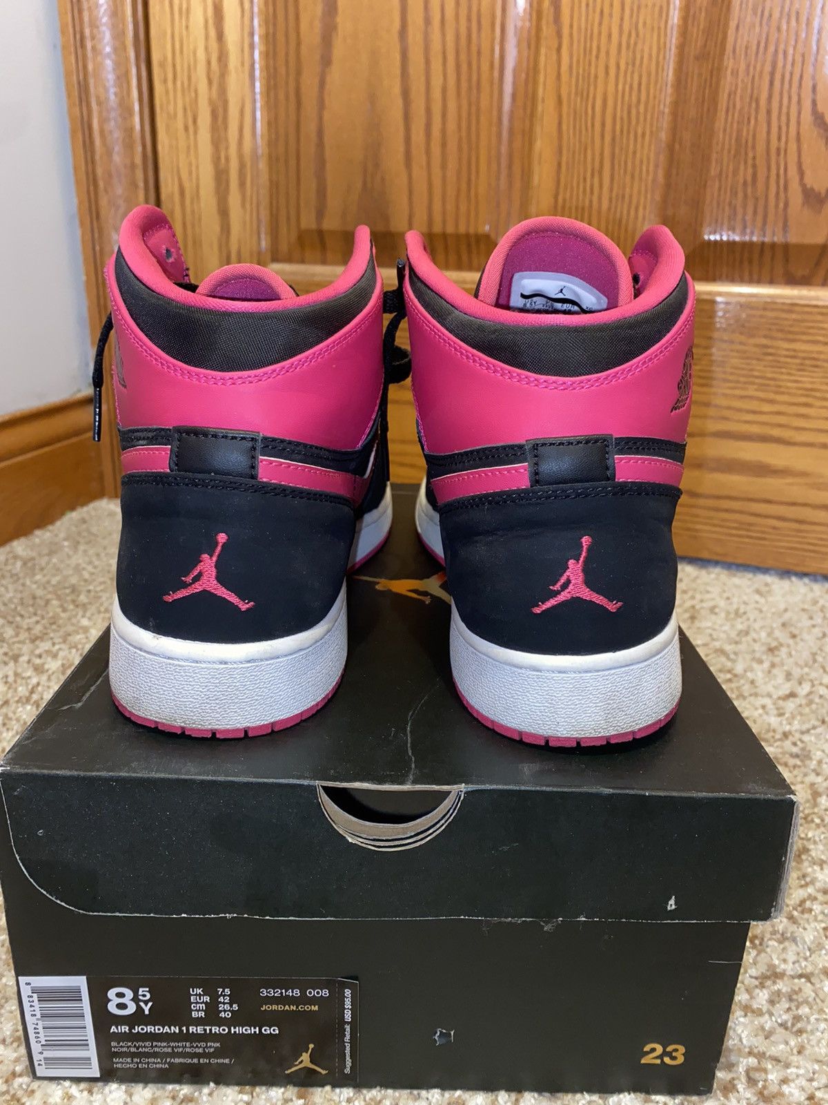Jordan Brand × Nike Air Jordan 1 High Retro GG Size US 8.5 / IT 38.5 - 3 Thumbnail