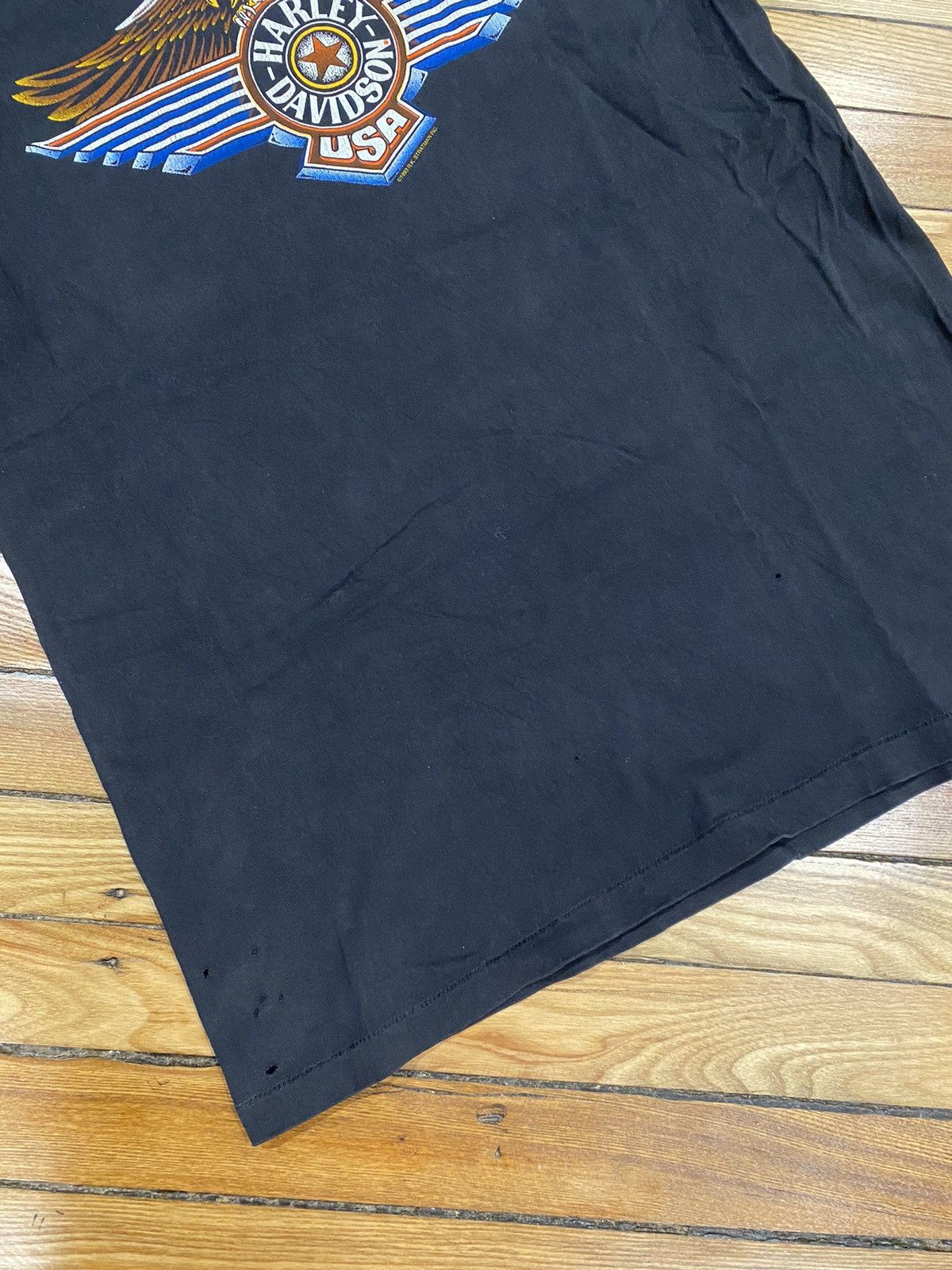 Harley Davidson × Vintage 1993 Harley Davidson New Orleans T L Size US L / EU 52-54 / 3 - 10 Thumbnail