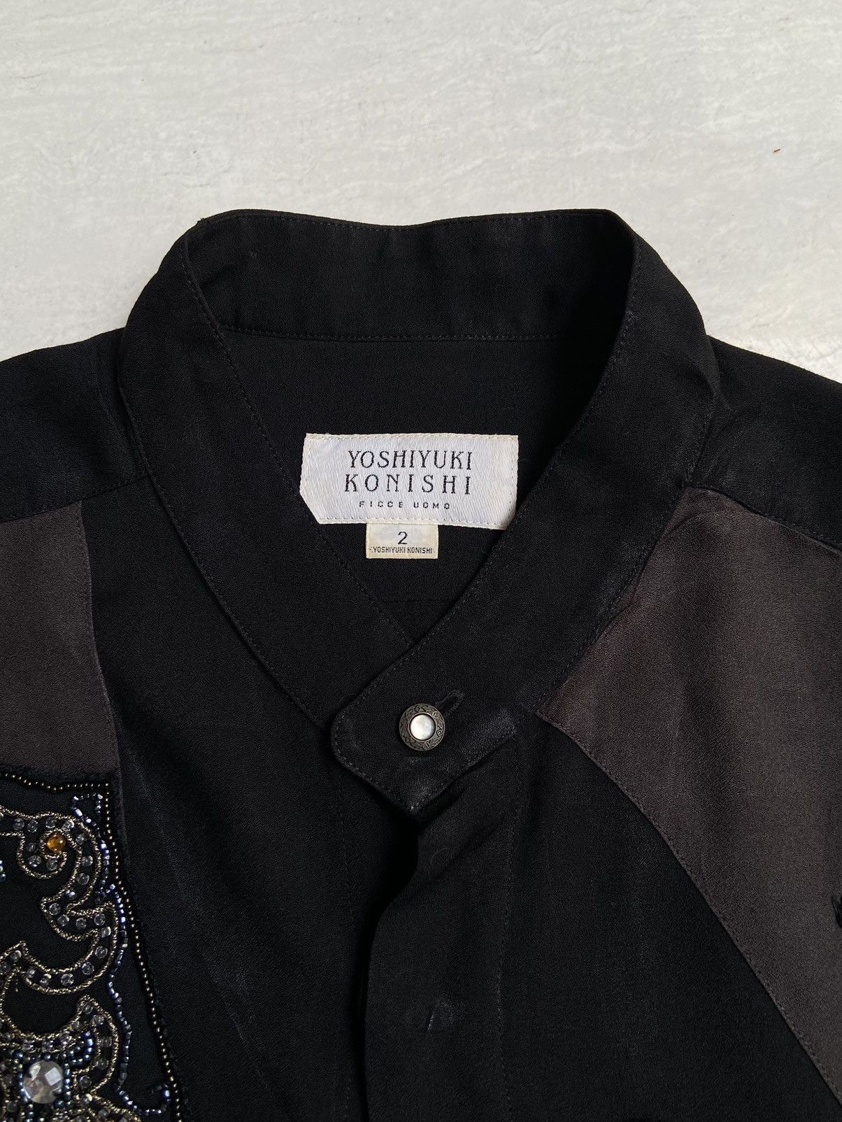 Yoshiyuki Konishi FICCE UOMO By YOSHIYUKI KONISHI Black Shirt Size US M / EU 48-50 / 2 - 11 Thumbnail
