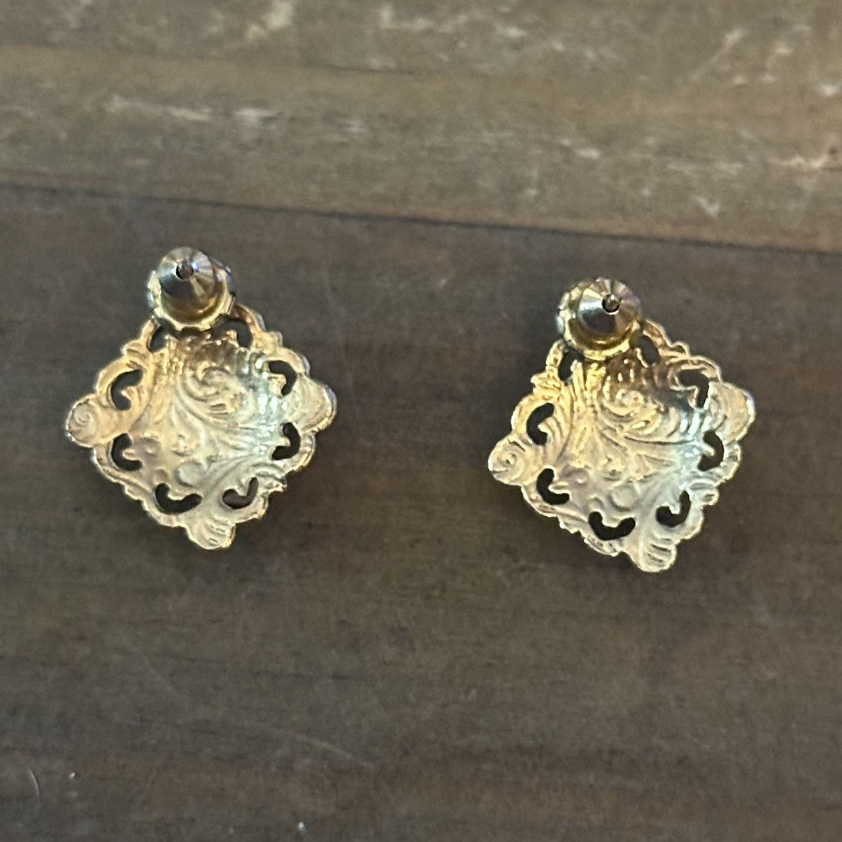 Other Pink porcelain rose earrings Size ONE SIZE - 2 Thumbnail