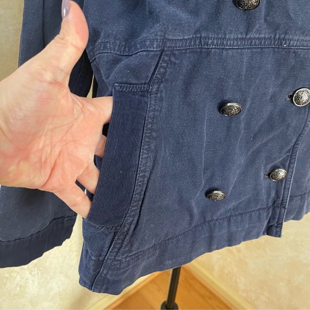Free People Free People We The Free Viva Surplus Denim Jean Jacket M Size XXS / US 00 / IT 34 - 7 Thumbnail