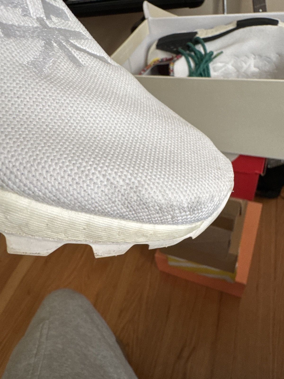 Adidas × Pharrell Adidas NMD Hu Pharrell Inspiration Pack White Size US 9 / EU 42 - 10 Thumbnail