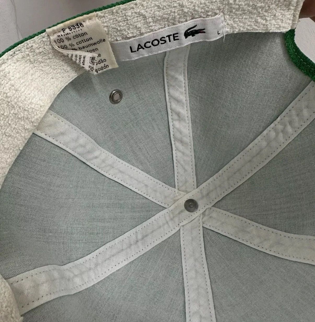 Lacoste LACOSTE CAP 5 PANEL CAP HATS UNISEX MENS ADJUSTABLE size L Size ONE SIZE - 6 Thumbnail