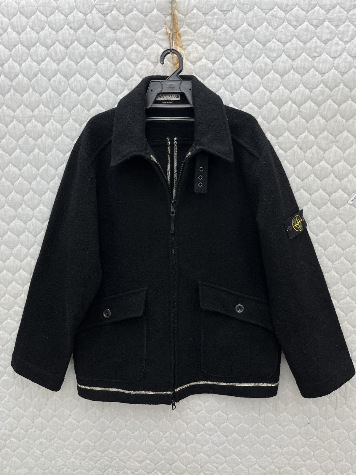 Stone Island 🔥🔥🔥STEALS STONE ISLAND AW2003 WOOL JACKET Size US L / EU 52-54 / 3 - 1 Thumbnail