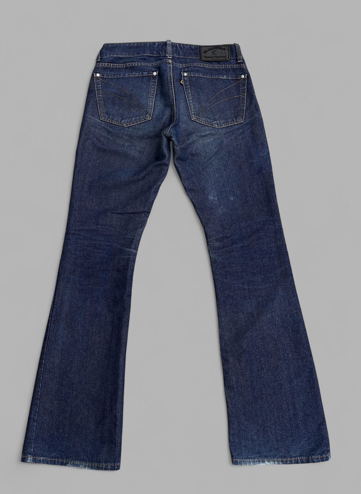Vivienne Westwood 🔥90's Vivienne Westwood Anglomania Bootcut Flared Jeans. Size US 30 / EU 46 - 2 Thumbnail