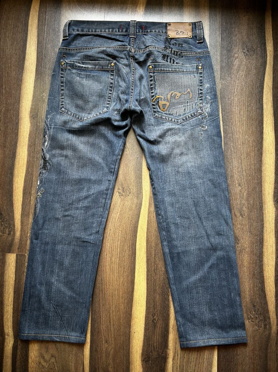 Bray Steve Alan Vintage Bray Steve Alan skeleton embroidered logo jeans Size US L / EU 52-54 / 3 - 2 Thumbnail